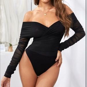 Off-the-Shoulder Bodysuit